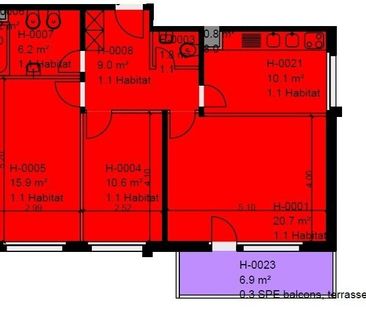 3 Zimmer, 74 m², 2. Stock - Photo 6