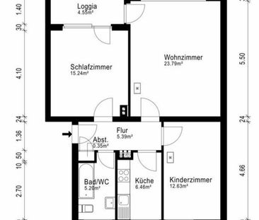 3 Zimmer Wohnung in Solingen - Foto 1