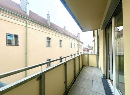 IM HERZEN NUSSDORFS I Urban trifft Weinberge – Modernes Single-Apartment mit Balkon und Heurigen um die Ecke - Foto 5