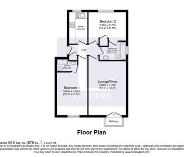 2 bedroom apartment to rent Merton Court, The Strand, Brighton, BN2 - Photo 1