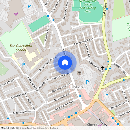 Seaview Road Wallasey CH45 4QW