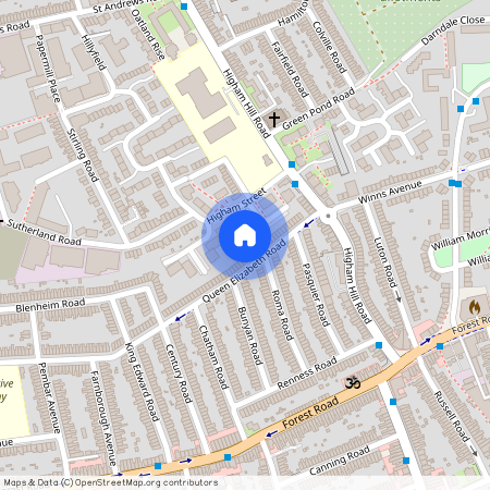 Chamberlain Place, Walthamstow, London, E17