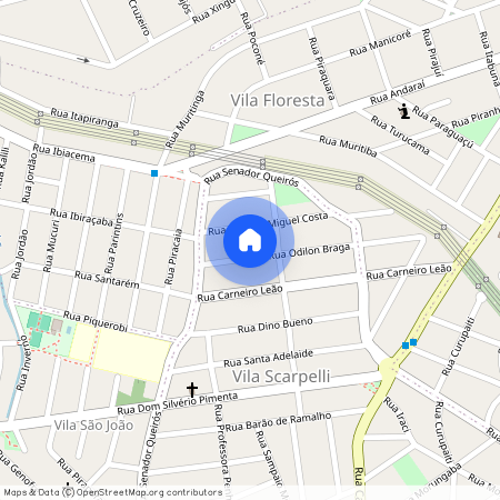 Rua, Odilon Braga, 346, Vila Scarpelli, Santo André