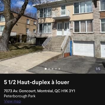 5 1/2 haut duplex - Photo 3