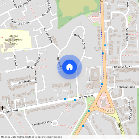 Benhams Drive, Horley