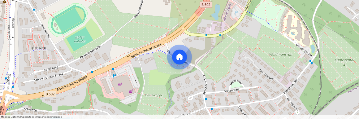 24149 Kiel - Neumühlen-Dietrichsdorf-Oppendorf