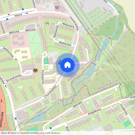 Choceradská, Praha 4 - Záběhlice