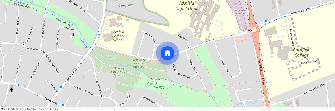 Riddy Lane Luton LU3 2AG