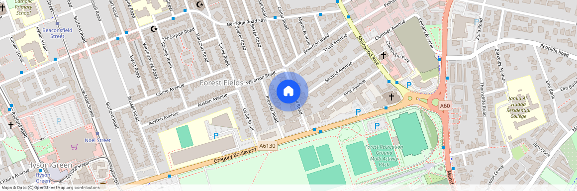 Flat 4, 122 Foxhall Road, Forest Fields, Nottingham, NG7 6LH