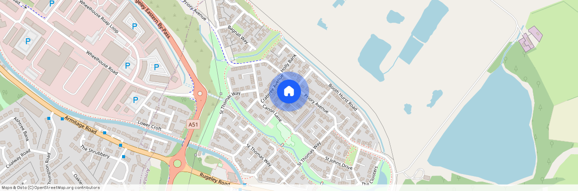 Ingathorpe Road, Hawksyard, Rugeley, Staffordshire, WS15