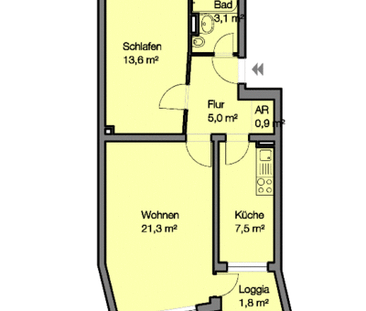 2 ZW nähe Westpark - Zeitmietvertrag bis 31.08.2031 - Foto 5
