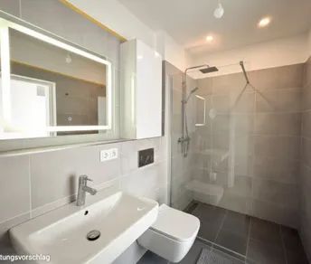 Erstbezug 2-Zi-Wohnung mit Balkon & Fußbodenheizung in 1100 Wien! - Photo 3