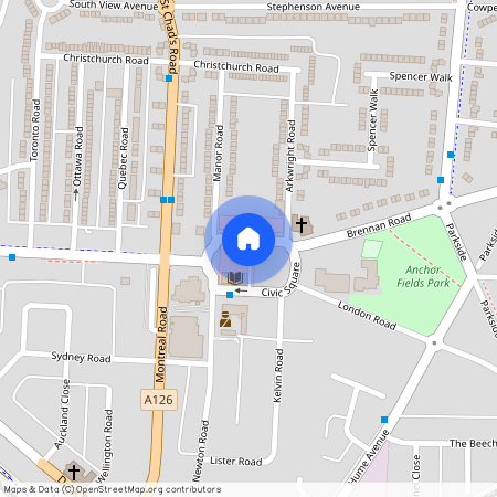 Civic Square, Tilbury RM18