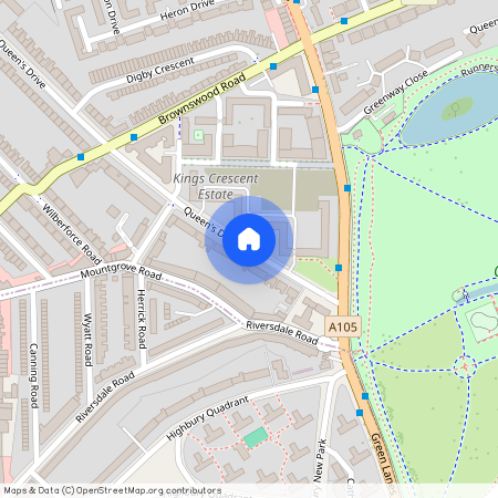 Queens Drive, Datchworth Court, N4