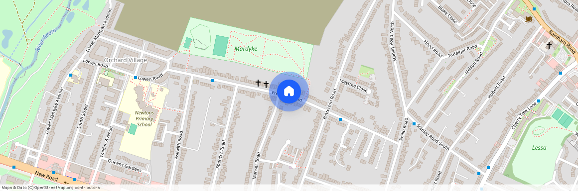 Frederick Road, Rainham, RM13