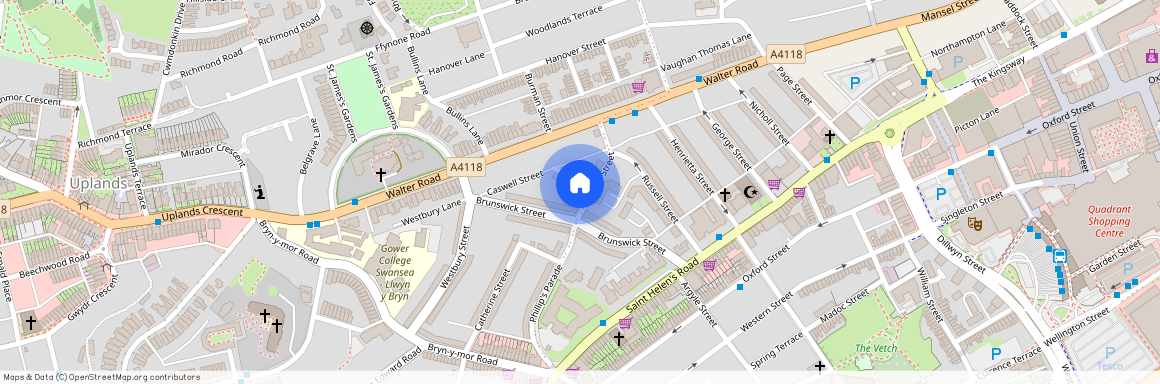 Brunswick Court, Russell Street, Swansea