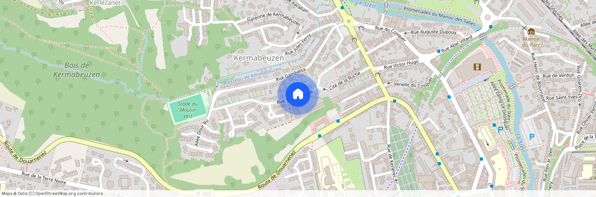 36 Bis Rue Yves Philippe, 29000 Quimper, France