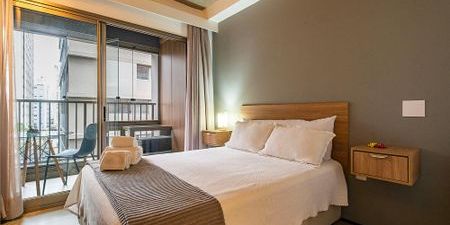 Studio para alugar com 30m², 1 quarto e sem vaga - Foto 3