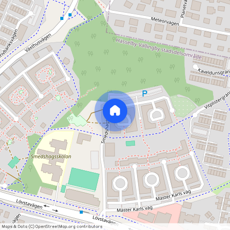 Smedshagsvägen 12, Villastaden