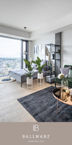 Exklusives Wohnfeeling mit Fernblick: 1-Zimmer-Wohnung mit EBK - Foto 4