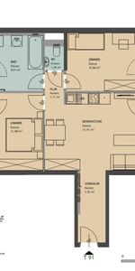 Moderne 3 Zi -Wohnung mit zwei großen Terrassen - nahe Milleniumcity (provisionsfrei!) - Photo 4