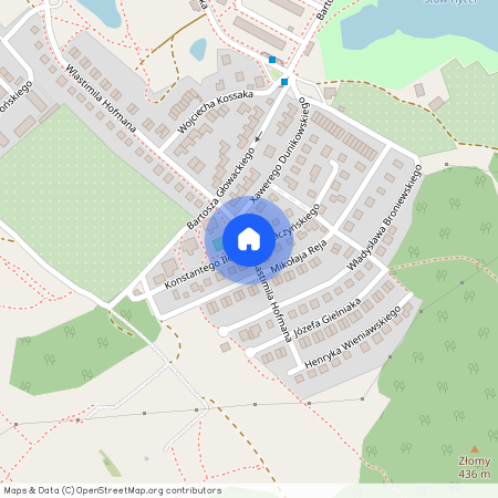 ul. Konstantego Ildefonsa Gałczyńskiego, Śródmieście, Jelenia Góra, dolnośląskie