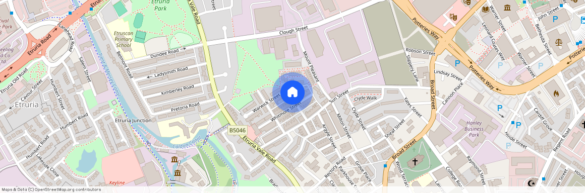 Compton St, Shelton, Stoke on Trent, Staffs, ST1 4JU