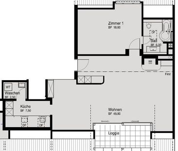 Charmante Dachwohnung zwischen Waffenplatz und Wollishofen - Photo 6