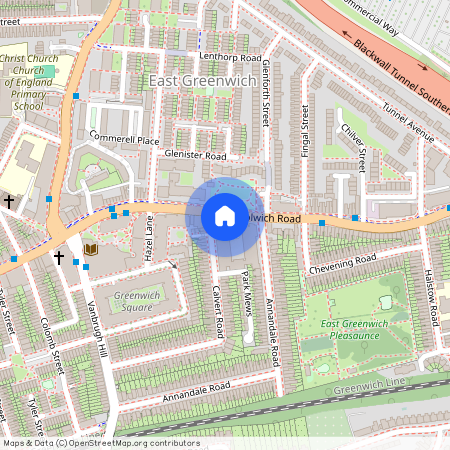 Woolwich Road, Greenwich