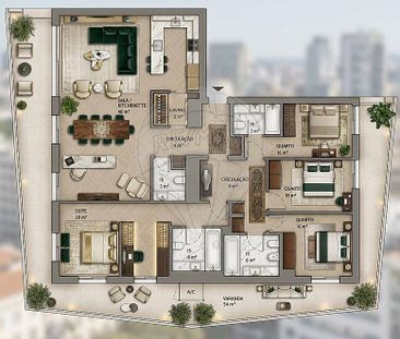 Apartamento T4 em Lisboa - Photo 2