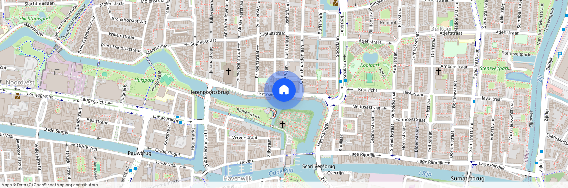 Herensingel, Noordvest, Havenwijk, Leiden, Zuid-Holland, Nederland, 2316 JV