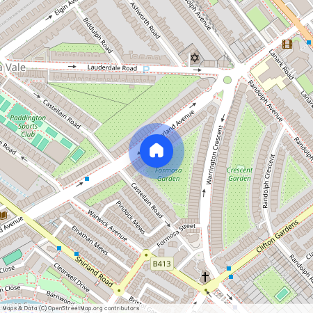 Sutherland Avenue, Little Venice, W9