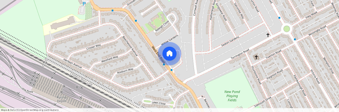 Northdown Close Ruislip, Greater London HA4 6JZ