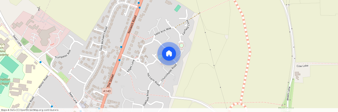 Churchfields Road, NR15