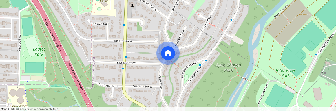 google map, Lower Lynn, Lower Lynn, Metro Vancouver, V7J