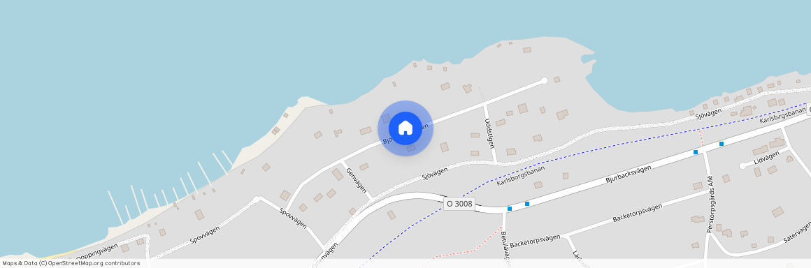 Björkuddsvägen, Tibro