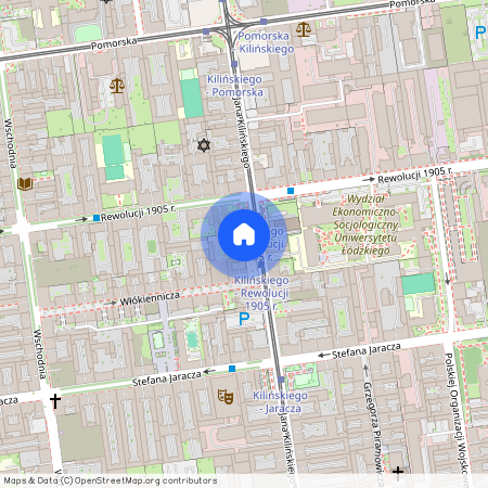 ul. Jana Kilińskiego, Centrum, Śródmieście, Łódź, łódzkie