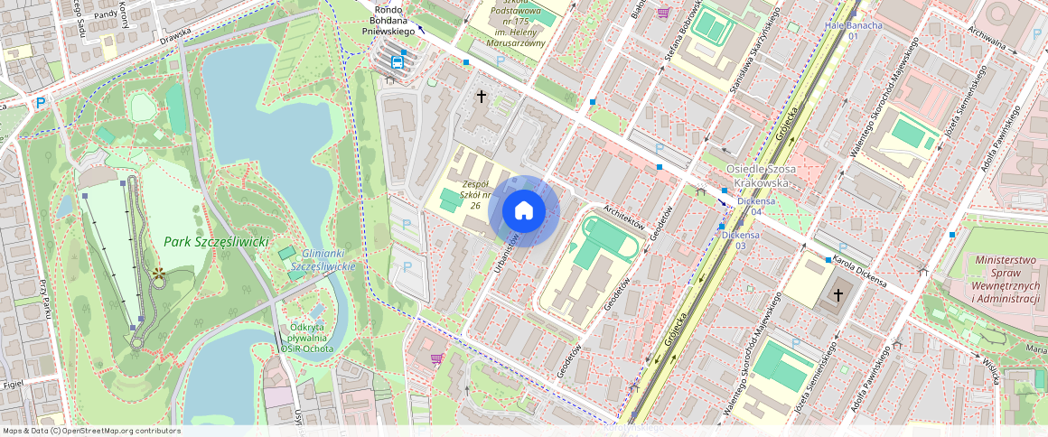 Warszawa, Ochota, Urbanistów