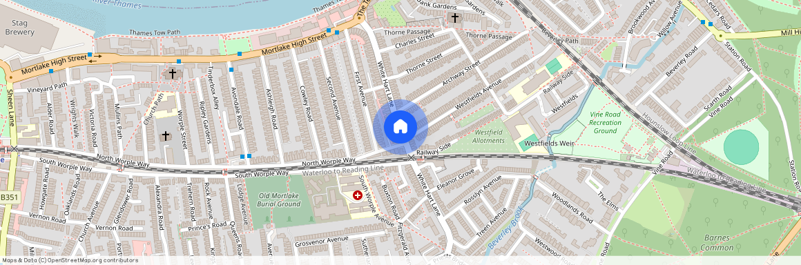 White Hart Lane, Barnes, SW13, London