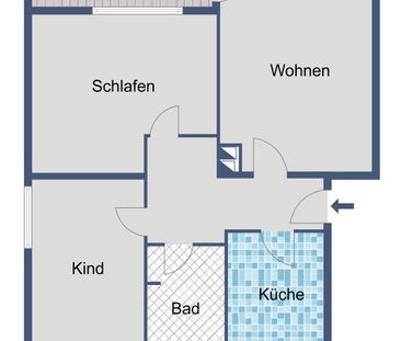 WBS für 3 Personen erforderlich - Familienwohnung sucht Nachmieter! - Photo 2