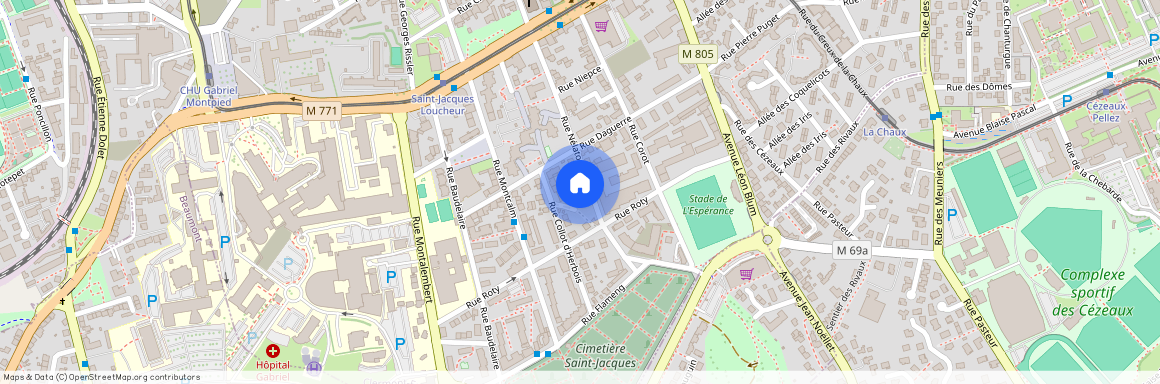 Résidence Collot d'Herbois - Bât. B 26 rue Nélaton, 63000, Clermont-Ferrand