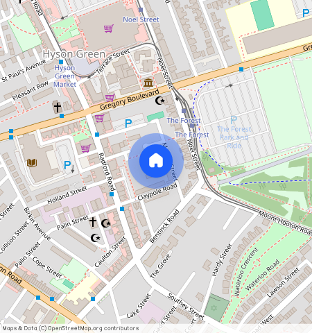 Belper Road, Nottingham, NG7