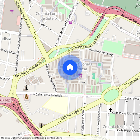Renta de departamento Presa Salinillas 305, Lomas Hermosa, Miguel Hidalgo, 11200 Ciudad de México, CDMX #305Int. 37A-404, Colonia Lomas de Sotelo, C.P. 11200, Df / Cdmx