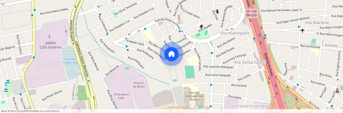 Rua Belo Horizonte, 19, São Bernardo Do Campo, São Bernardo Do Campo - SP, 09891-600, Brazil