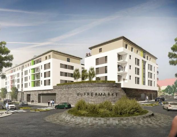 Neubau/ Erstbezug: Moderne 3-Zimmer-Wohnung in zentraler Lage von Leichlingen - Photo 1