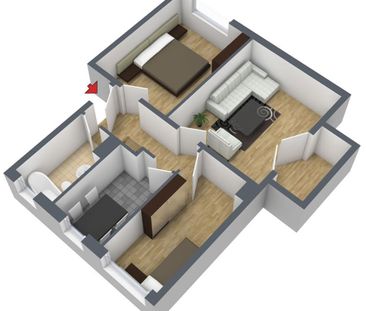 Bezugsfertige 3-Raumwohnung in beliebter Lage - Foto 1