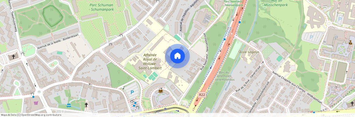 Rue de l'Athénée Royal, 1200, Woluwe-Saint-Lambert