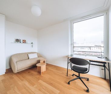 Möblierte 3.5-Zimmerwohnung mit Weitsicht, zentral in Neuhausen - Foto 6