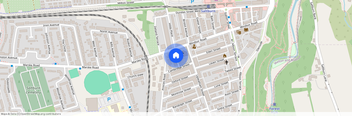 Macnay Street, Saltburn-By-The-Sea, Cleveland, TS12