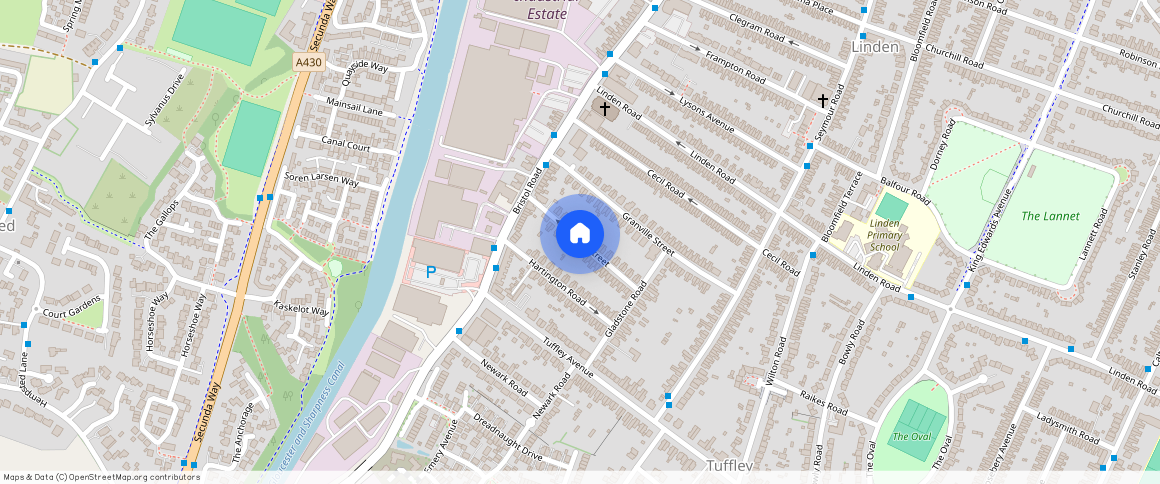 Tudor Street, Gloucester, Gloucestershire, GL1